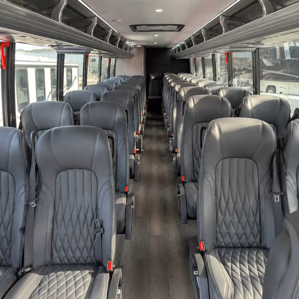 30 passenger minibus inside