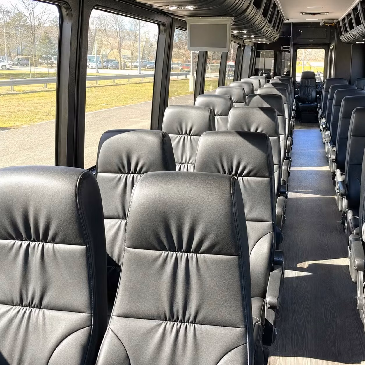 30 passenger minibus interior
