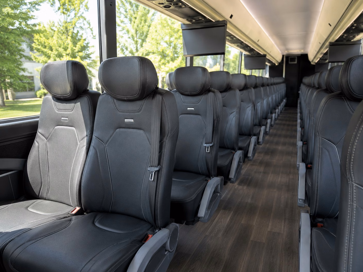 corporate sporting event shuttles suite transportation in troy