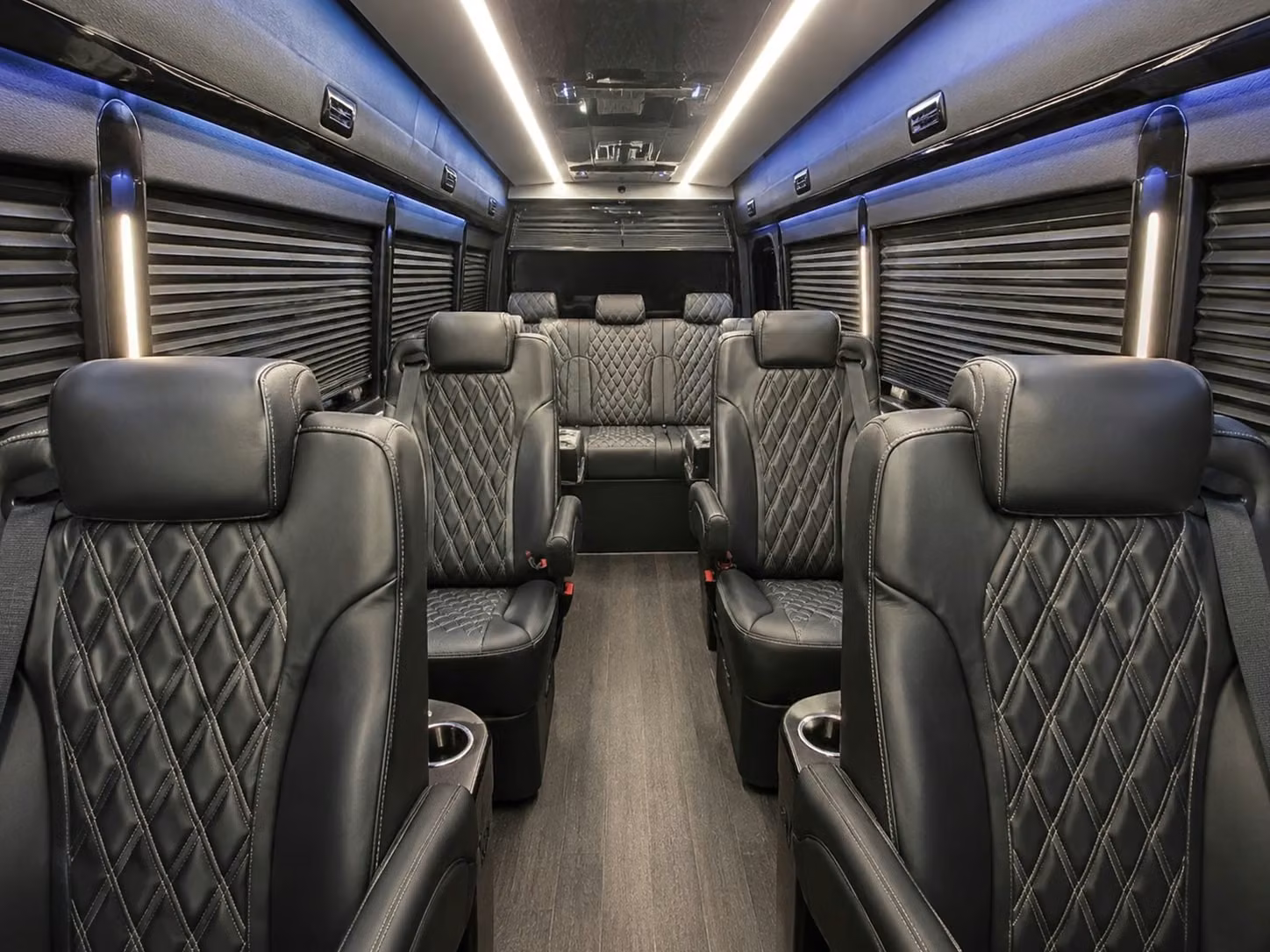 sprinter van with driver interior