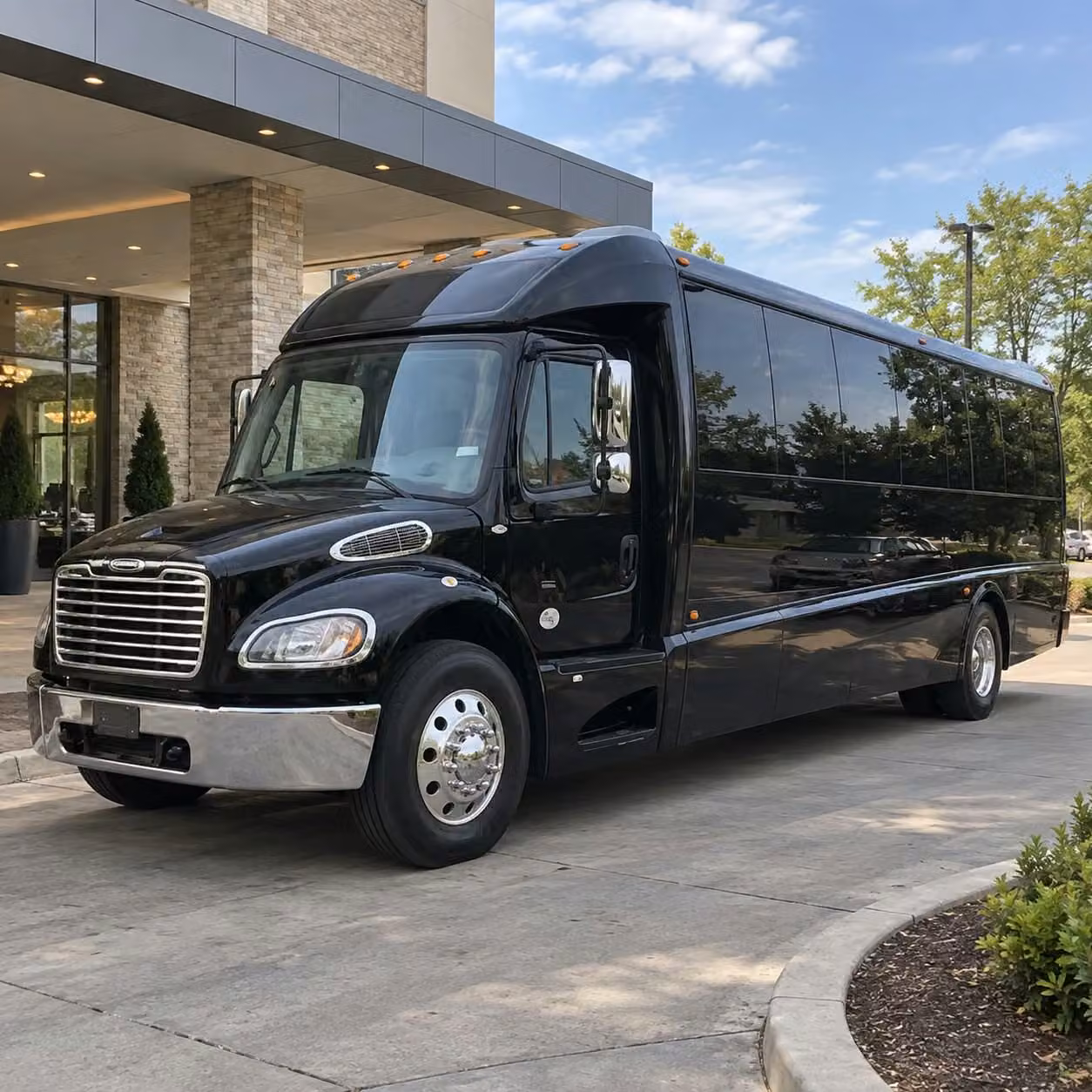 troy 25 passenger minibus rental